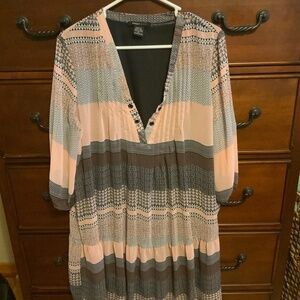 Robert Louis Plaid Tunic XL